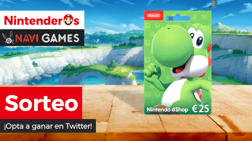 [Act.] ¡Sorteamos una tarjeta de 25€ para la Nintendo eShop junto a Navi Games!