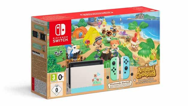 Solamente se lanzarán 8000 unidades de la Nintendo Switch de Animal Crossing en Francia