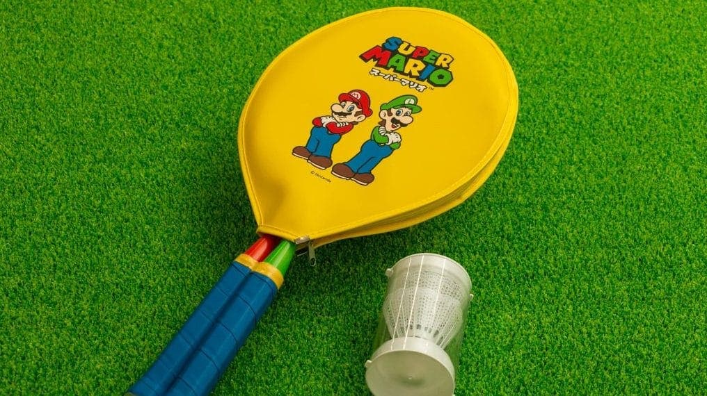 Atentos a este pack de bádminton de Super Mario confirmado para Japón