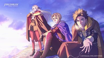 Los protagonistas de Fire Emblem: Three Houses os desean un feliz año nuevo