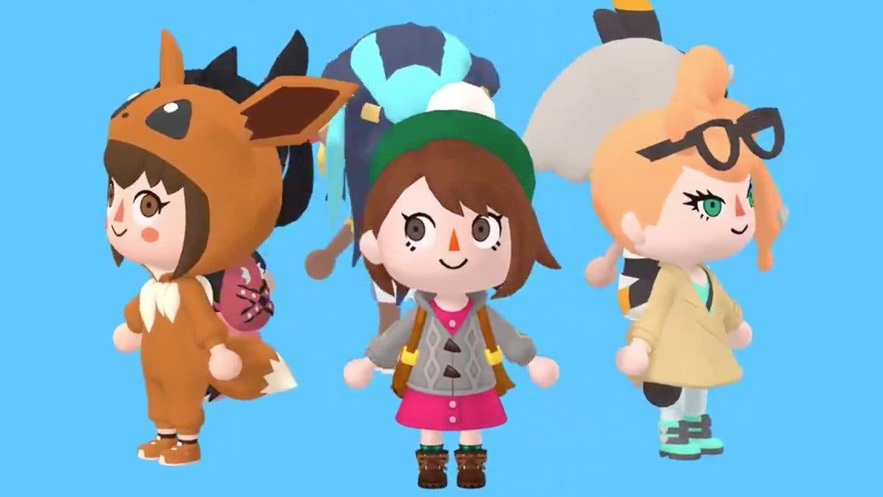Esta animación creada por un fan muestra cómo serían algunos personajes de Pokémon Espada y Escudo al estilo de Animal Crossing