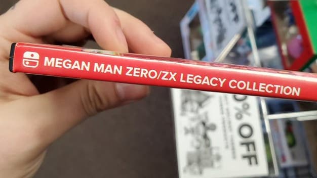 Capcom comete un pequeño fallo en la caja de Mega Man Zero/ZX Legacy Collection