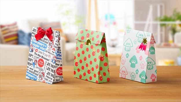 My Nintendo ofrece nuevos productos con diseños de papel de regalo en Japón
