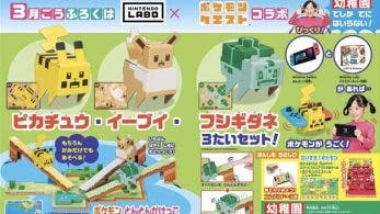 [Act.] Más imágenes de la colaboración entre Nintendo Labo y Pokémon Quest en Japón