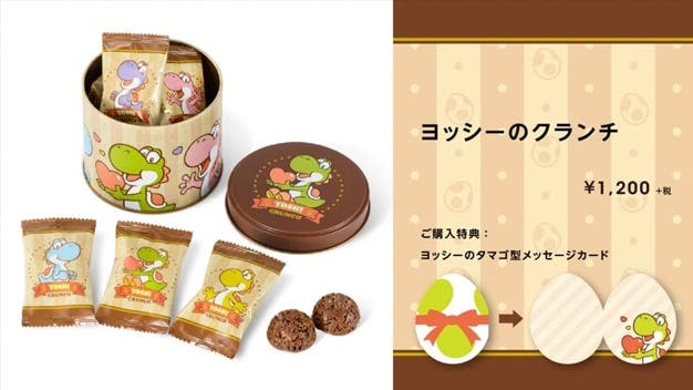Esta nueva golosina de chocolate de Yoshi llega a Nintendo Tokyo