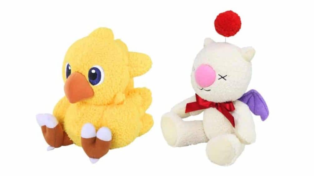 Square Enix lanzará estos peluches de Chocobo y Moguri en Japón durante el mes de mayo