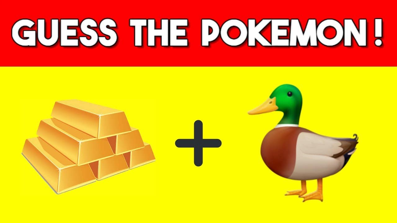 Nos desafían a adivinar nombres de Pokémon con emojis