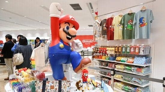 Nintendo está considerando abrir más tiendas dentro y fuera de Japón
