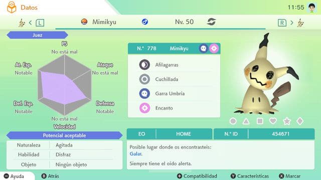 Así funciona la nueva función de Juez de IVs de Pokémon Home
