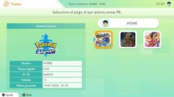 Detallado el funcionamiento del sistema de puntos de Pokémon Home