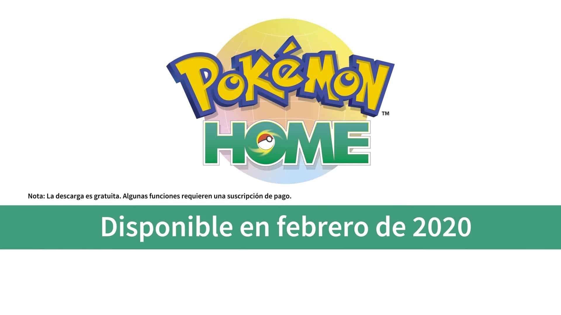 Confirmado: Pokémon Home será un servicio de pago