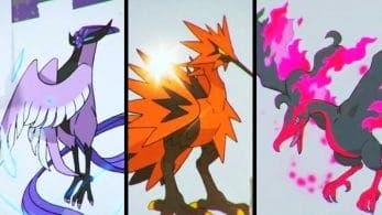 Todo lo que sabemos sobre Articuno, Zapdos y Moltres de Galar en Pokémon Espada y Escudo: supuestos tipos, árbol misterioso y más
