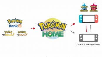 Pasos para transferir Pokémon de Espada y Escudo, Let’s Go y el Banco de Pokémon a Pokémon Home