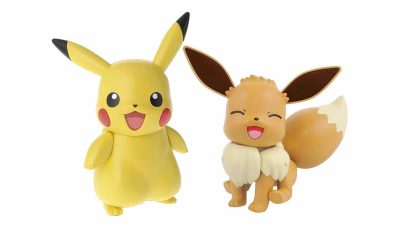 Bluefin y Bandai lanzan una nueva serie de maquetas Pokémon