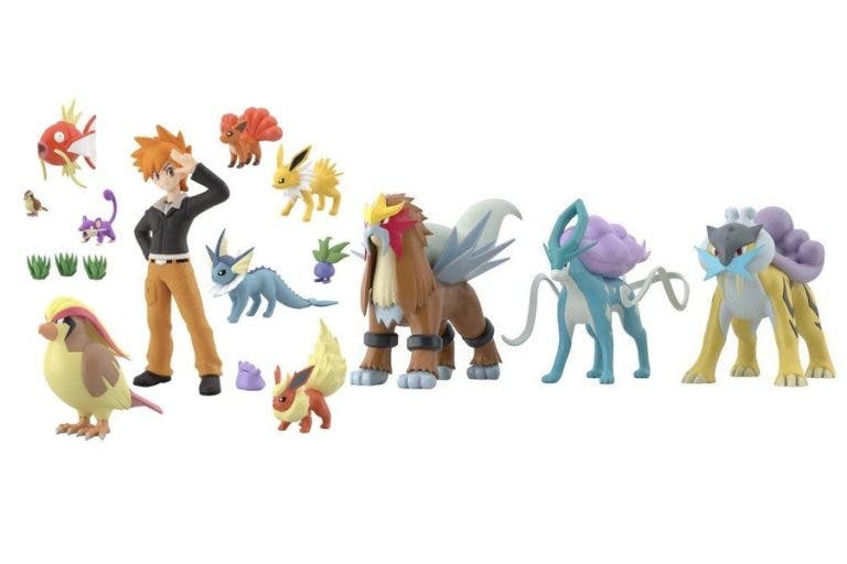 El pack 2 de figuras Pokémon Scale World Johto y los Perros Legendarios ya disponibles para reservar con envío internacional