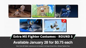 Super Smash Bros. Ultimate confirma nuevos trajes Mii de Rabbids, Mega Man, Cuphead y más