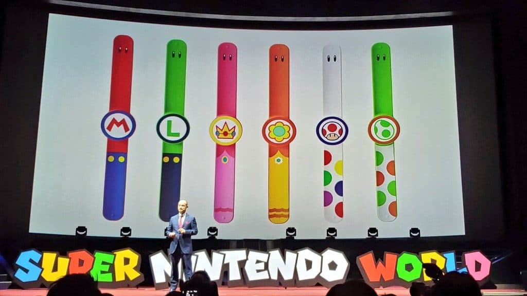 Nuevos detalles de Super Nintendo World: Eslogan, app para móviles, pulseras y más