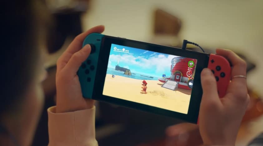 Nuevo vídeo promocional de Nintendo Switch protagonizado por Super Mario Odyssey