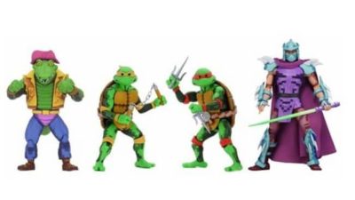 NECA lanzará el pack de figuras Teenage Mutant Ninja Turtles: Turtles in Time Series 2