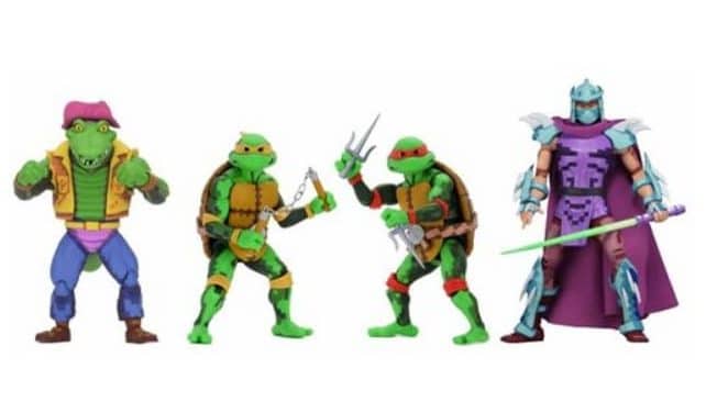 NECA lanzará el pack de figuras Teenage Mutant Ninja Turtles: Turtles in Time Series 2