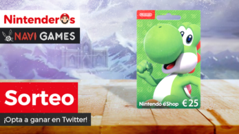 [Act.] ¡Sorteamos una tarjeta de 25€ para la Nintendo eShop junto a NaviGames!