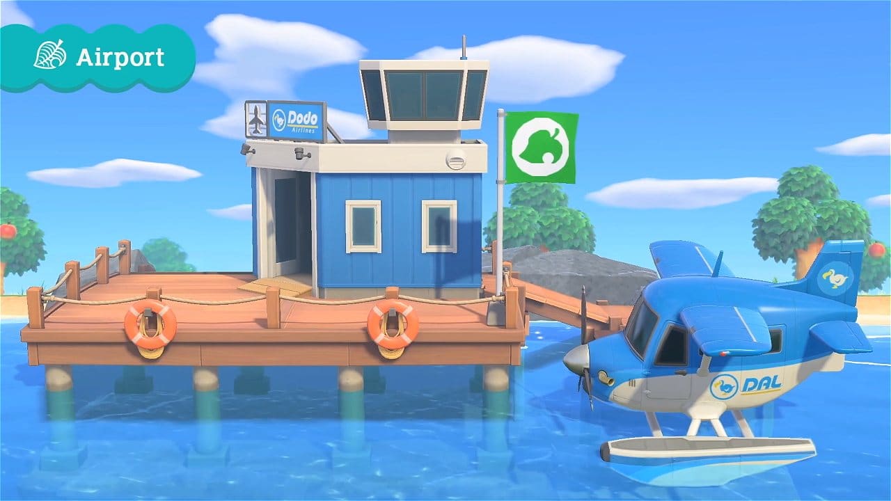 Detallado el aeródromo de Animal Crossing: New Horizons