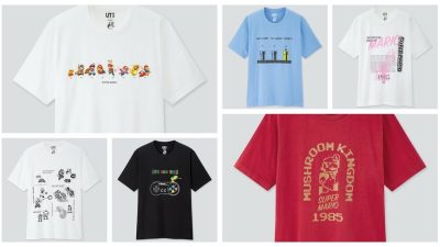 UNIQLO pondrá a la venta en abril una nueva línea de Super Mario para celebrar el 35 aniversario de la franquicia