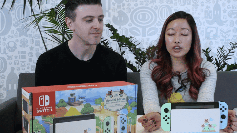 Nintendo nos enseña cómo luce la Nintendo Switch de Animal Crossing: New Horizons en este unboxing
