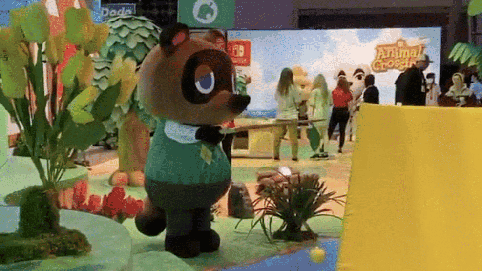 Tom Nook, Canela y Totakeke están presentes en el stand de Animal Crossing: New Horizons de la PAX East
