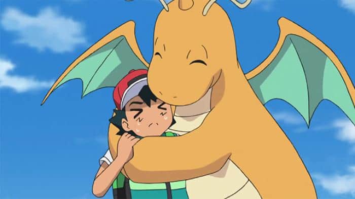 El primer diseño de Dragonite presenta un ligero cambio en su espalda - Nintenderos