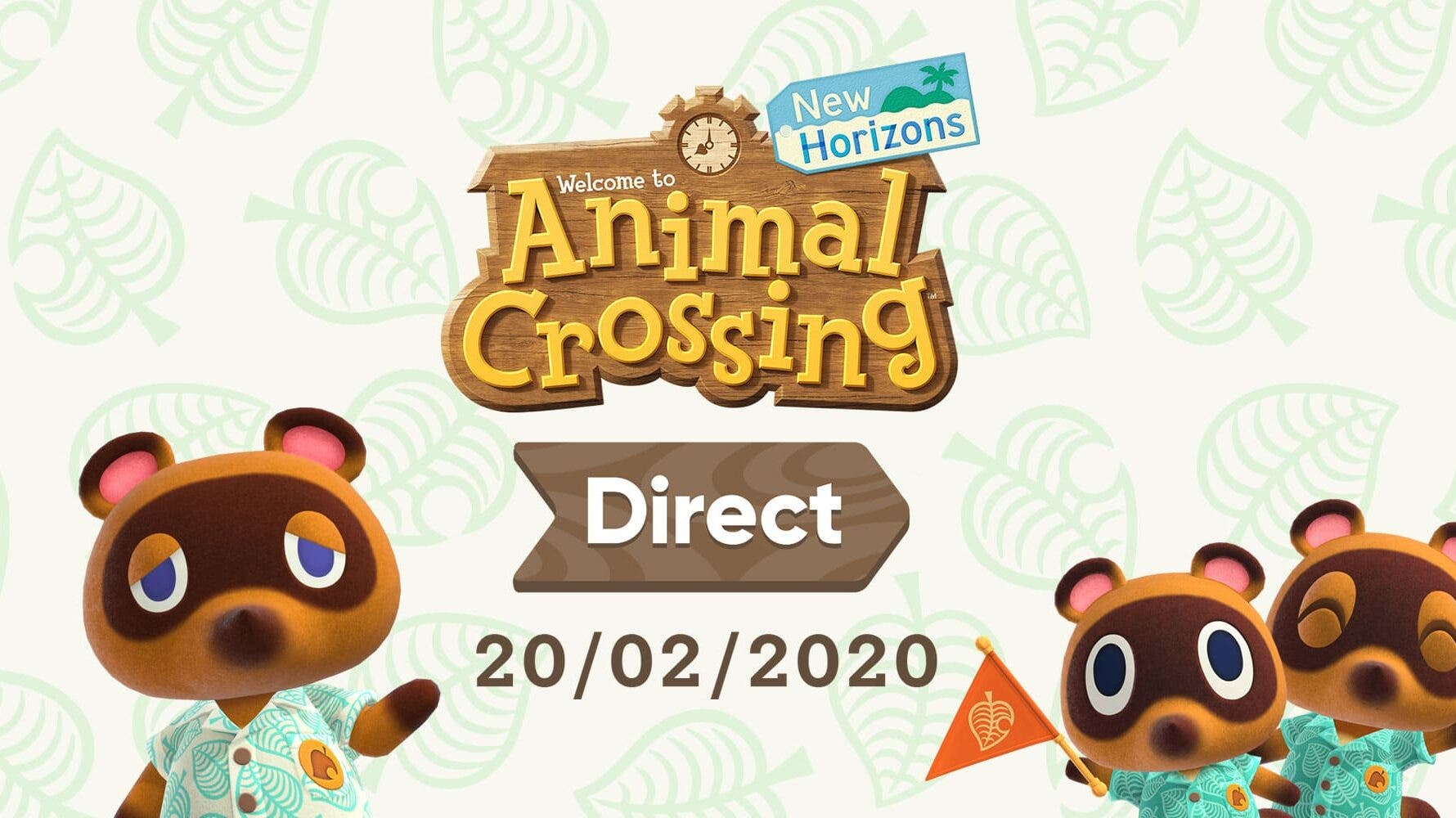 Anunciado un Nintendo Direct de Animal Crossing: New Horizons para el 20 de febrero