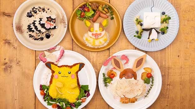 Pronto llegarán nuevos platillos de Pokémon Espada y Escudo y Sakura Afro Pikachu a los Pokémon Café en Japón