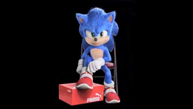 Puma pronto" unas zapatillas inspiradas en la película de Sonic - Nintenderos