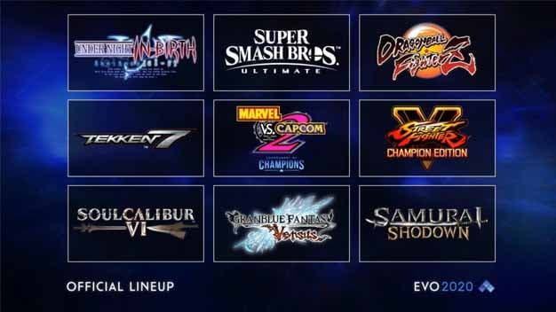 Revelados los juegos que estarán en el EVO 2020 Revelados los juegos que estarán en el EVO 2020