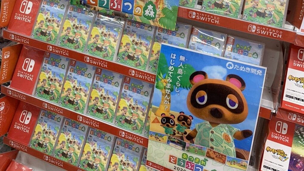 Animal Crossing: New Horizons se coloca en primera posición en las listas de ventas de la eShop de Switch en Japón