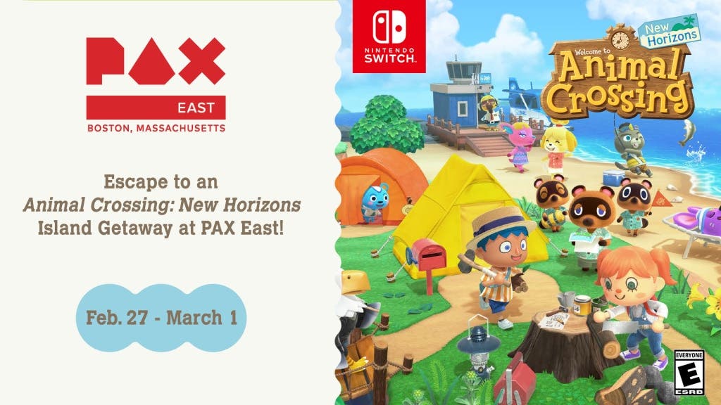 Nintendo detalla sus planes para la PAX East 2020: Animal Crossing: New Horizons será jugable