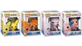 Ya puedes reservar las nuevas Funko Pop! Pokémon de Pichu, Vulpix, Mewtwo y Mr. Mime