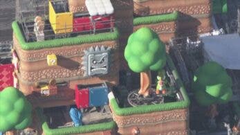 Nuevo vistazo aéreo de Super Nintendo World nos muestra el Castillo de Bowser y más