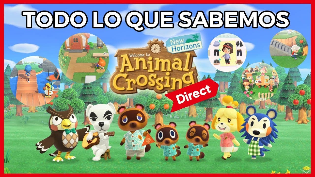 [Vídeo] Resumen y opinión del Nintendo Direct de Animal Crossing: New Horizons
