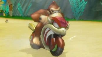 Un error de Mario Kart Wii pone bocas en los pies de Donkey Kong