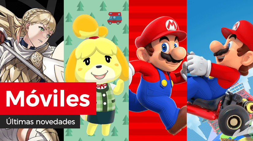 Novedades para móviles en Fire Emblem Heroes, Animal Crossing: Pocket Camp, Super Mario Run y Mario Kart Tour
