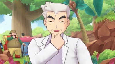 El Profesor Oak felicita a este jugador de Pokémon tras conseguir 10.000 victorias