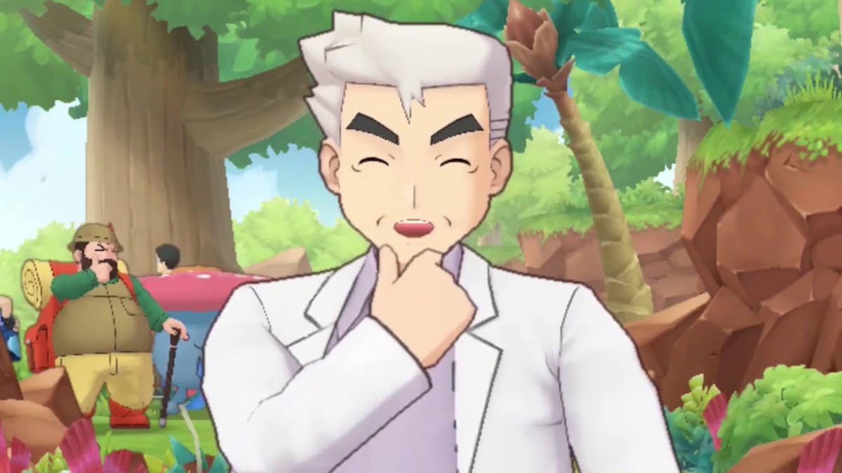 Así fue la única batalla del Profesor Oak en el anime de Pokémon