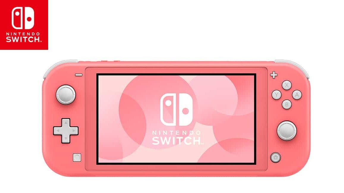 Se anuncia Nintendo Switch Lite Coral en Japón: disponible el 20 de marzo