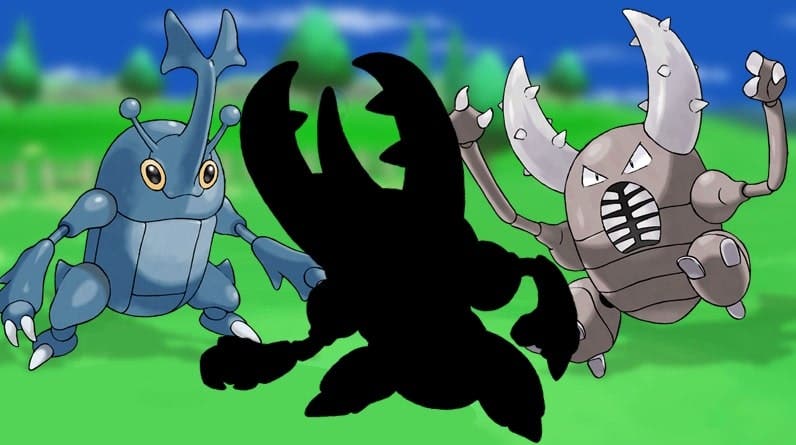 La evolución descartada de Pinsir parece ser el origen de Heracross en Pokémon Oro y Plata