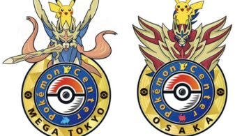 Pokémon Center Mega Tokyo y Osaka reciben nuevos logotipos con Zacian y Zamazenta