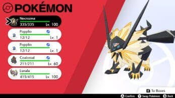 Cómo conseguir a Necrozma Melena Crepuscular y Alas del Alba y Kyurem negro y blanco en Pokémon Espada y Escudo