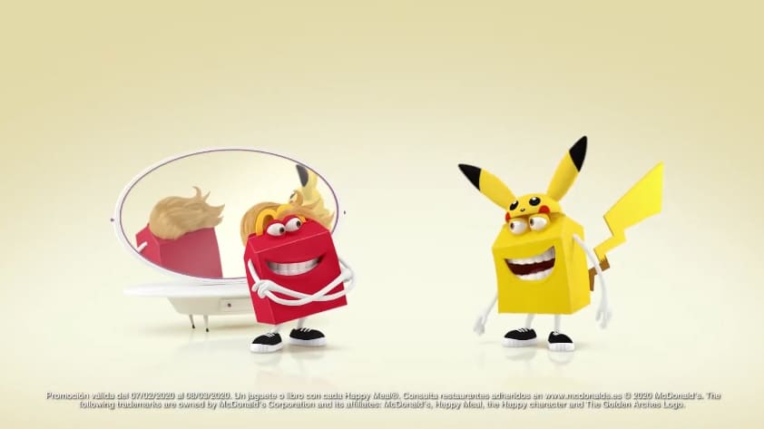 Mc Donald’s recibe hoy juguetes de Pokémon en España