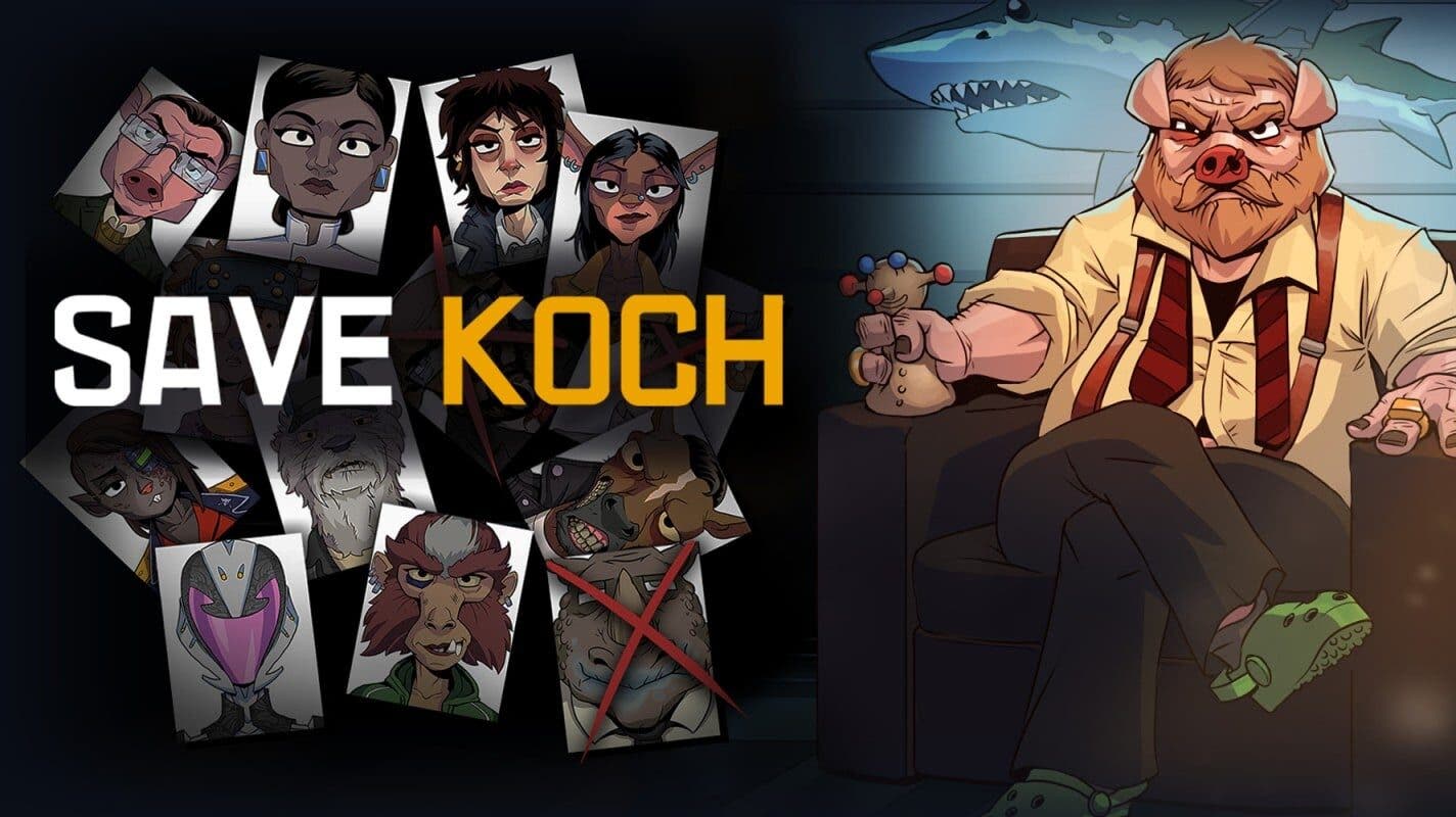 Save Koch estará disponible el 6 de marzo en Nintendo Switch