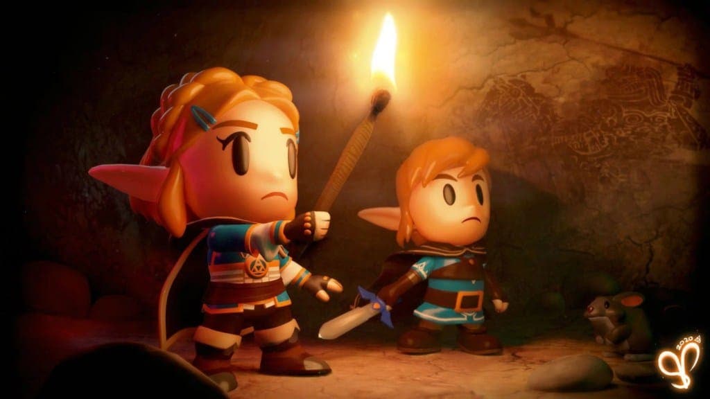 Artista recrea Zelda: Breath of the Wild 2 con el estilo de Link’s Awakening
